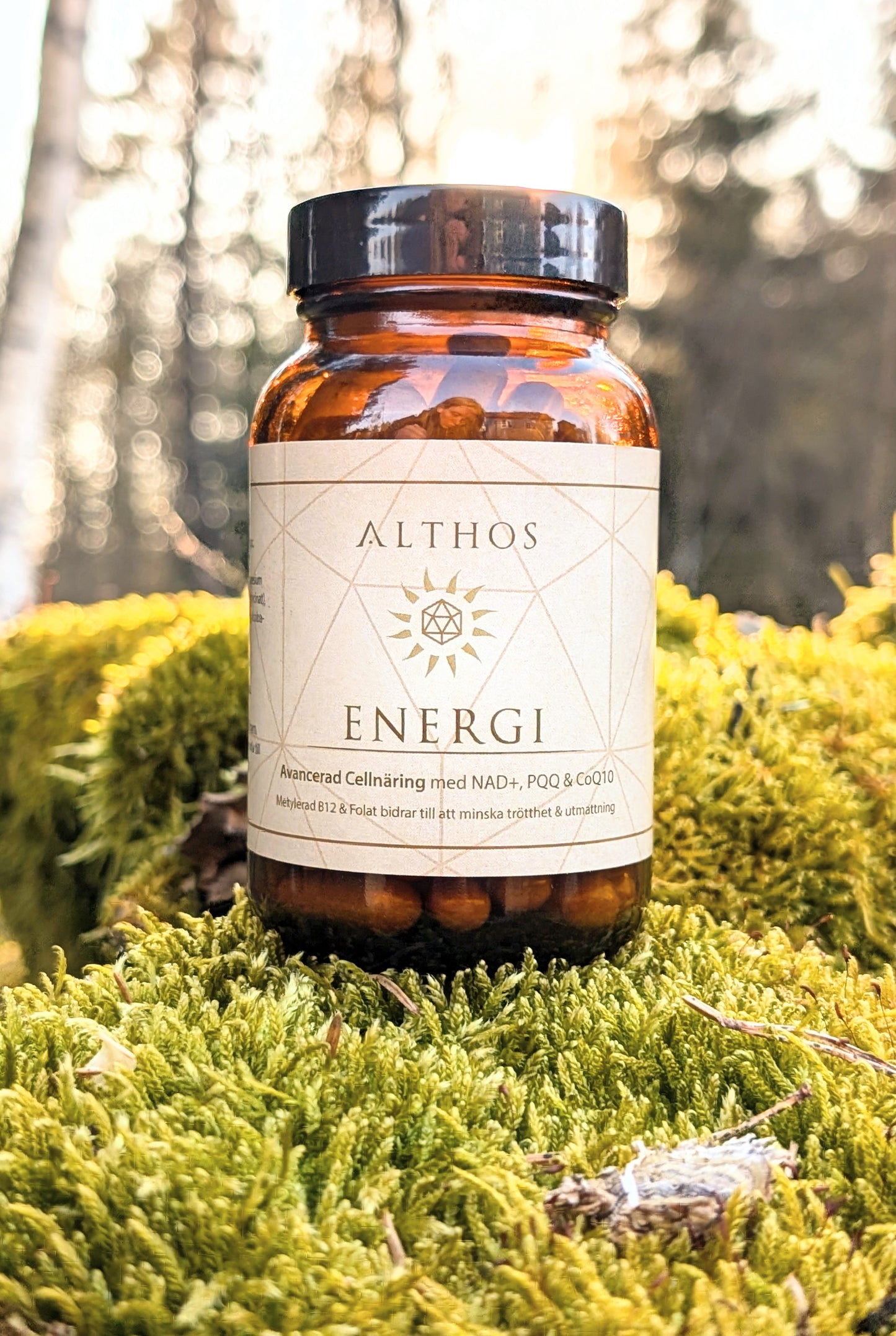 Energi - Cellnäring med NAD+, PQQ och Q10
