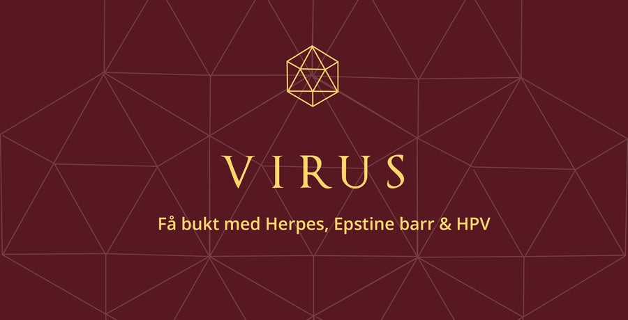 Få bukt med bråkiga virus - Herpes, Epstein Barr & HPV