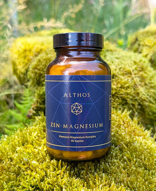 Zen Magnesium - 6 former av magnesium med Reishi och P5P