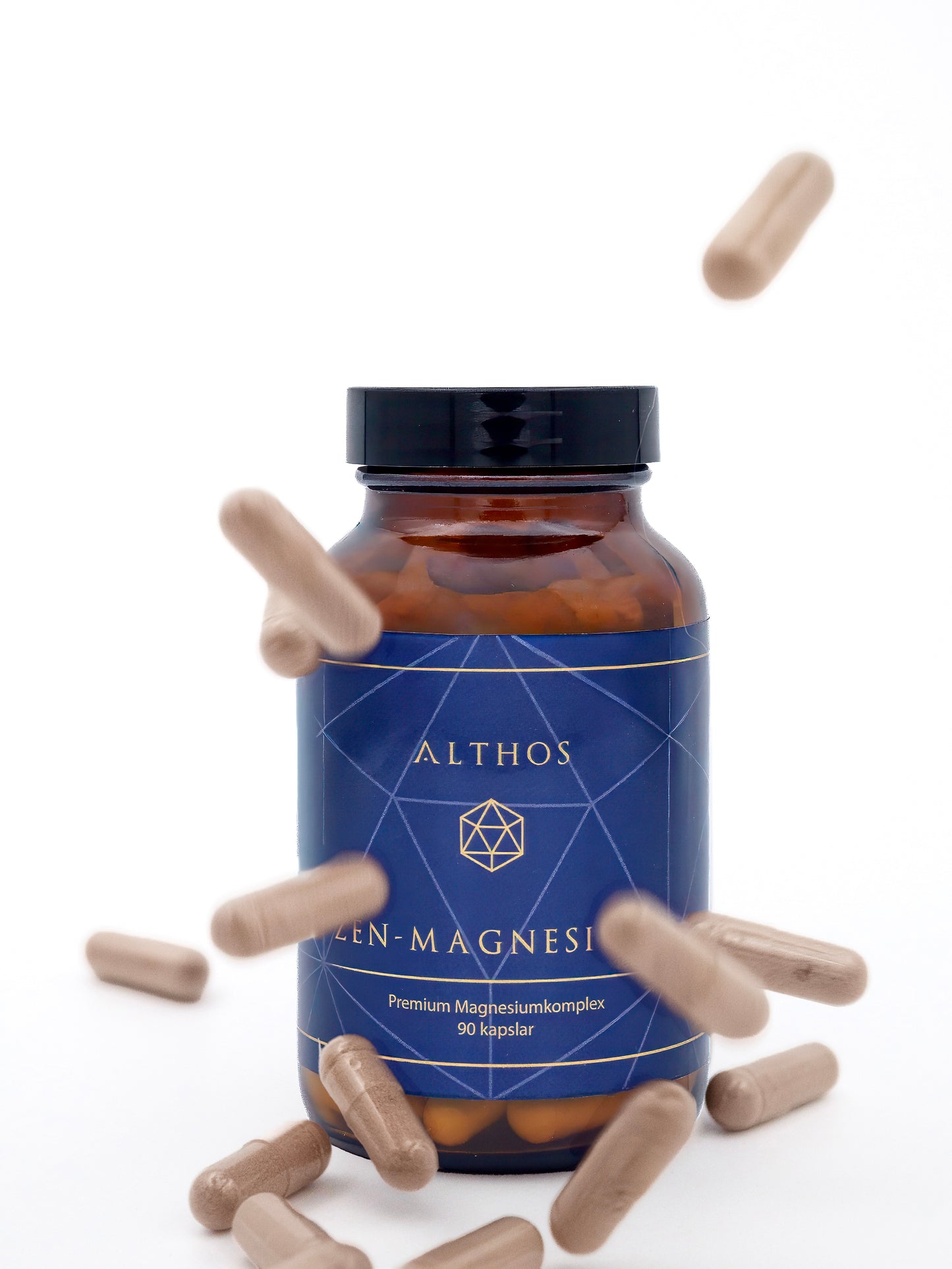 Zen Magnesium - 6 former av magnesium med Reishi och P5P
