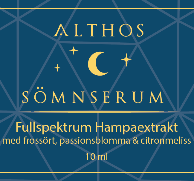 Sömnserum - Hampaolja med lugnanade örter 10ml