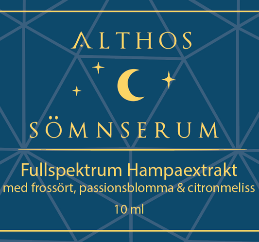 Sömnserum - Hampaolja med lugnanade örter 10ml